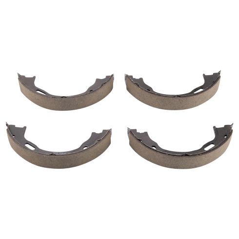 Dodge Challenger Charger Rear Ceramic Premium G-Coated Brake Pad & Rotor Kit TRQ BKA54082