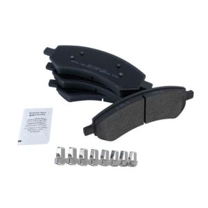 Dodge Dakota Ram Dakota Front Semi-Metallic Brake Pad & Rotor Kit with Calipers & Hoses TRQ BKA29300
