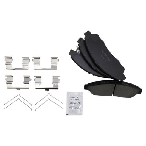 Acura MDX ZDX Front Ceramic Brake Pad & Rotor Kit with Calipers & Hoses TRQ BKA29330 - Image 4