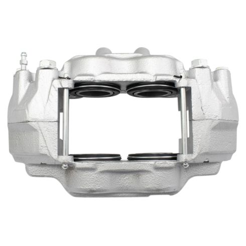 Toyota Sequoia Tundra Front Ceramic Premium G-Coated Brake Pad & Rotor Kit with Calipers & Hoses TRQ BKA29401