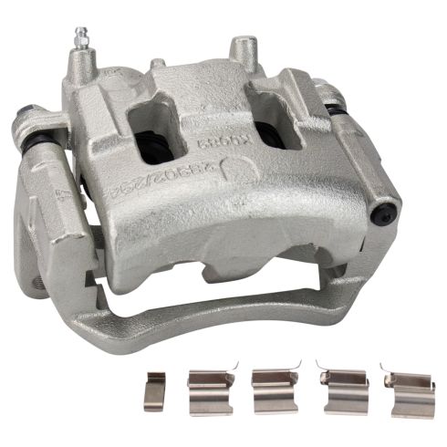 Ford Edge Lincoln MKX Front Ceramic Brake Pad & Rotor Kit with Calipers & Hoses TRQ BKA29412 - Image 6