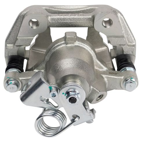 Ford Flex Taurus Lincoln MKS MKT Rear Ceramic Brake Pad & Rotor Kit with Calipers & Hoses TRQ BKA29513 - Image 5