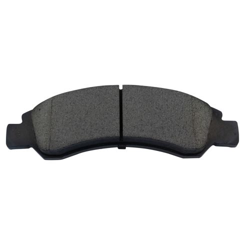 Chevrolet GMC Cadillac Front Ceramic Brake Pad & Rotor Kit with Calipers & Hoses TRQ BKA29676 - Image 3