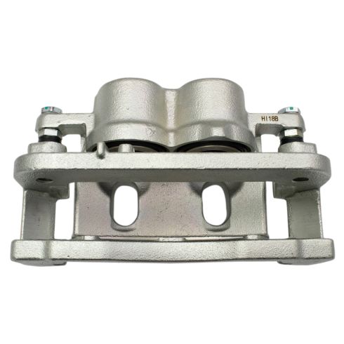 Chevrolet GMC Cadillac Front Ceramic Brake Pad & Rotor Kit with Calipers & Hoses TRQ BKA29676 - Image 4