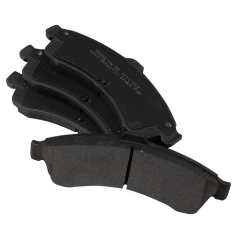 2004-05 Isuzu Ascender Front Semi-Metallic Brake Pad & Rotor Kit with Calipers & Hoses TRQ BKA29727 - Image 4
