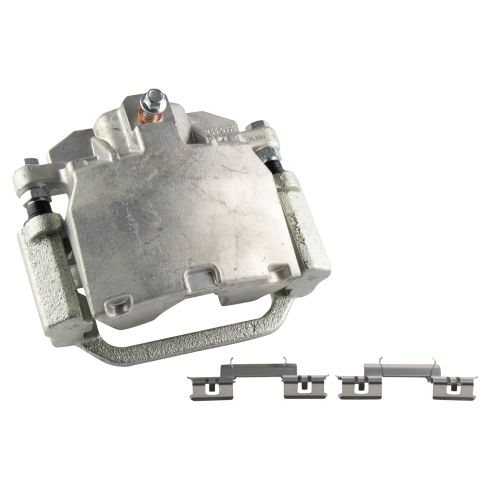 Chevrolet GMC Cadillac Rear Ceramic Premium G-Coated Brake Pad & Rotor Kit with Calipers & Hoses TRQ BKA29730 - Image 4