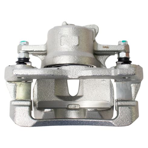 Toyota Corolla Matrix Pontiac Vibe Front Ceramic Brake Pad & Rotor Kit with Calipers & Hoses TRQ BKA29741