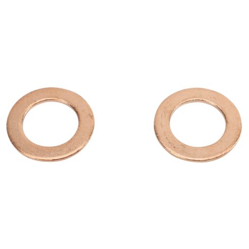 Ford Rear Ceramic Brake Pad & Rotor Kit with Calipers & Hoses TRQ BKA29748 - Image 5