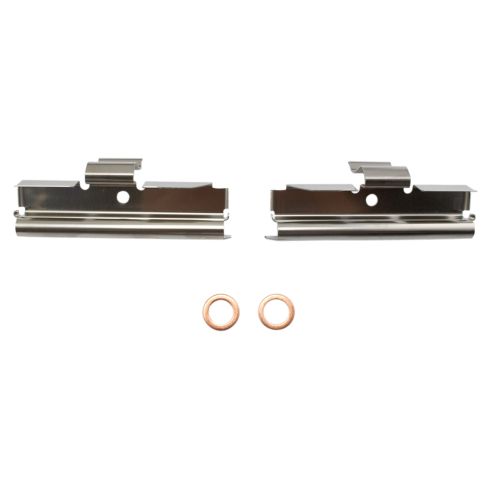 Ford Front Ceramic Brake Pad & Rotor Kit with Calipers & Hoses TRQ BKA29753 - Image 5