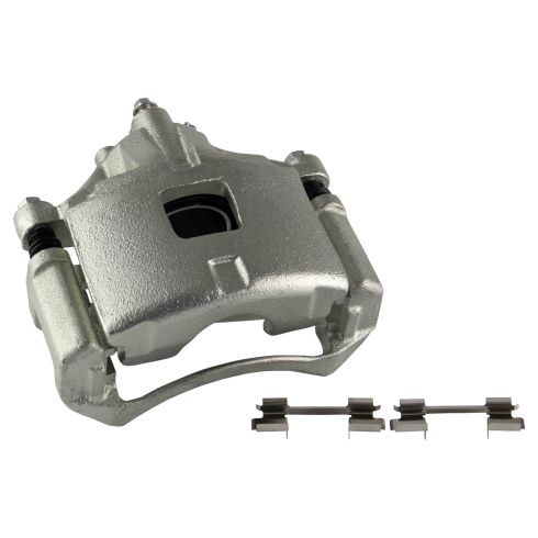 2003 Cadillac Seville Front Ceramic Brake Pad & Rotor Kit with Calipers & Hoses TRQ BKA29776 - Image 4