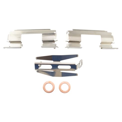 1999-02 Ford Mustang Front Ceramic Premium G-Coated Brake Pad & Rotor Kit with Calipers & Hoses TRQ BKA29821 - Image 5