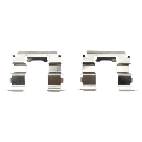 Nissan Sentra Front Ceramic Brake Pad & Rotor Kit with Calipers & Hoses TRQ BKA29905
