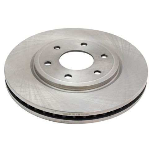 Nissan Frontier Front Ceramic Brake Pad & Rotor Kit with Calipers & Hoses TRQ BKA33310