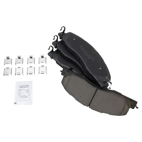 Dodge Ram 2500 3500 Ram 2500 3500 Front Ceramic Premium G-Coated Brake Pad & Rotor Kit with Calipers & Hoses TRQ BKA33316 - Image 6