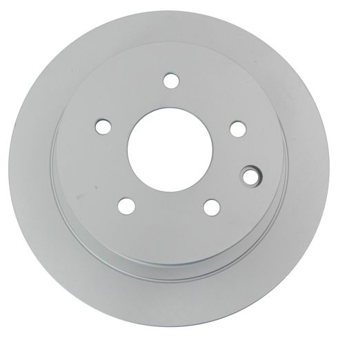 Nissan Altima Maxima Rear Semi-Metallic Premium G-Coated Brake Pad & Rotor Kit with Calipers TRQ BKA35915