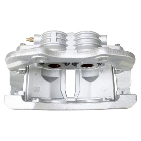 Chevrolet GMC Cadillac Rear Semi-Metallic Brake Pad & Rotor Kit with Calipers TRQ BKA35963 - Image 6