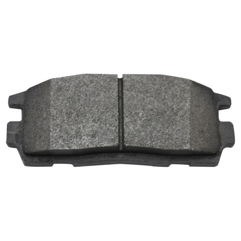 Chevrolet Pontiac Saturn Rear Semi-Metallic Premium G-Coated Brake Pad & Rotor Kit with Calipers TRQ BKA35972 - Image 4