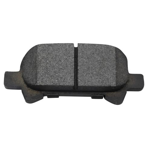 Toyota Avalon Camry Solara Rear Semi-Metallic Premium G-Coated Brake Pad & Rotor Kit with Calipers TRQ BKA36037