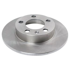 1999 VW Jetta Rear Semi-Metallic Brake Pad & Rotor Kit with Calipers TRQ BKA36049