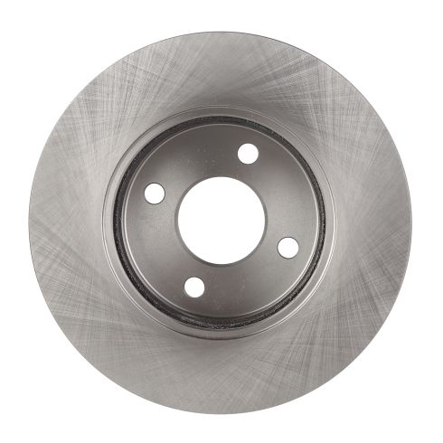 Chevrolet Pontiac Saturn Front Semi-Metallic Brake Pad & Rotor Kit with Calipers TRQ BKA36076