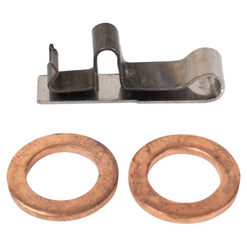 Chevrolet Pontiac Saturn Front Semi-Metallic Brake Pad & Rotor Kit with Calipers TRQ BKA36076 - Image 3