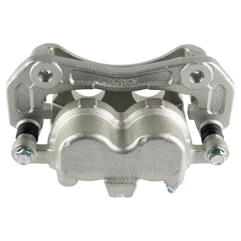 Chevrolet Pontiac Saturn Suzuki Front Semi-Metallic Brake Pad & Rotor Kit with Calipers TRQ BKA36083 - Image 4