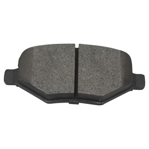 Ford Lincoln Rear Semi-Metallic Premium G-Coated Brake Pad & Rotor Kit TRQ BKA35130