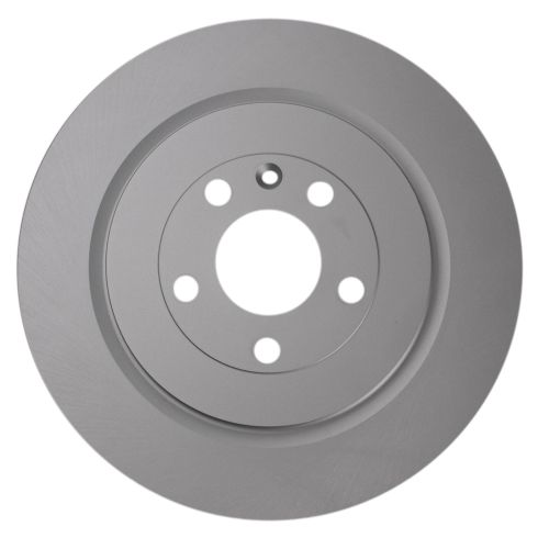 Ford Lincoln Rear Semi-Metallic Premium G-Coated Brake Pad & Rotor Kit TRQ BKA35130