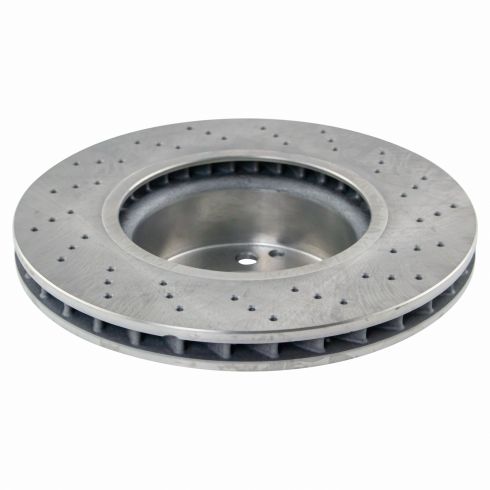 Mercedes Benz CL500 S350 S430 S500 Front Semi-Metallic Brake Pad & Rotor Kit TRQ BKA35220