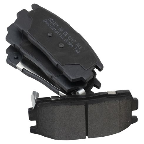 2010-17 Chevrolet Equinox GMC Terrain Front & Rear Semi-Metallic Brake Pads 2 Piece Set TRQ BFA20433