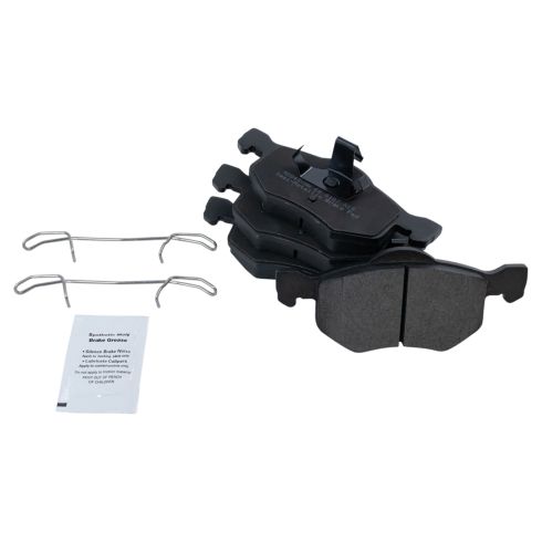 Ford Mazda Mercury Front & Rear Semi-Metallic Brake Pads 2 Piece Set TRQ BFA20449