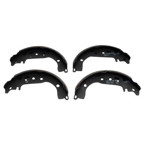 Toyota Yaris Front & Rear Semi-Metallic Brake Pad & Rotor, Shoe & Drum Kit TRQ BKA20469