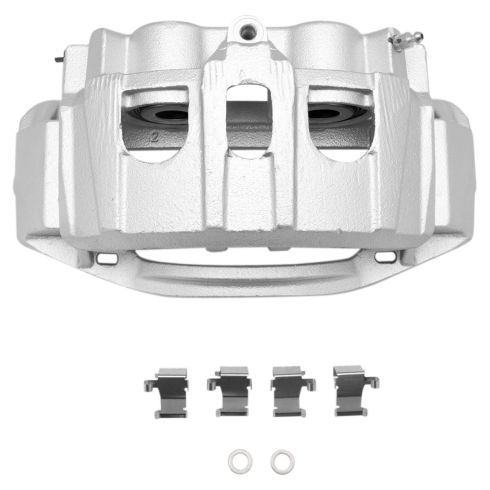 Ford E150 E250 E350 Super Duty Rear Ceramic Brake Pad & Rotor Kit - Image 5