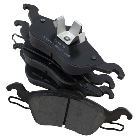 Ford Focus Front & Rear Ceramic Brake Pad & Rotor Kit TRQ BKA36438
