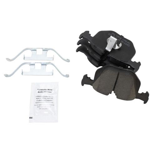 BMW X5 Rear Ceramic Brake Pad & Rotor Kit TRQ BKA36459