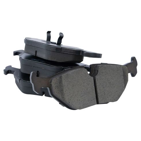 1996-97 BMW 328i Rear with 294mm Diameter Rear Rotors Ceramic Brake Pad & Rotor Kit TRQ BKA36465