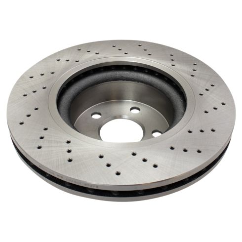 Mercedes Benz CL500 S430 S500 Front Ceramic Brake Pad & Rotor Kit TRQ BKA36478