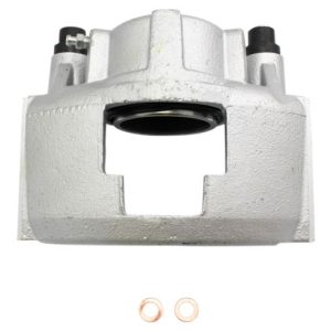 Chevrolet GMC Dodge Cadillac Front 3 Piece Semi-Metallic Brake Caliper Set with Brake Pads TRQ CLA38237