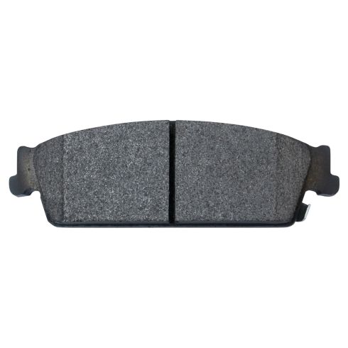 Chevrolet GMC Cadillac Rear Semi-Metallic Premium G-Coated Brake Pad & Rotor Kit TRQ BKA37454