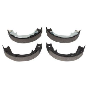 Hyundai Kia Rear Semi-Metallic Premium G-Coated Brake Pad & Rotor Kit TRQ BKA37462
