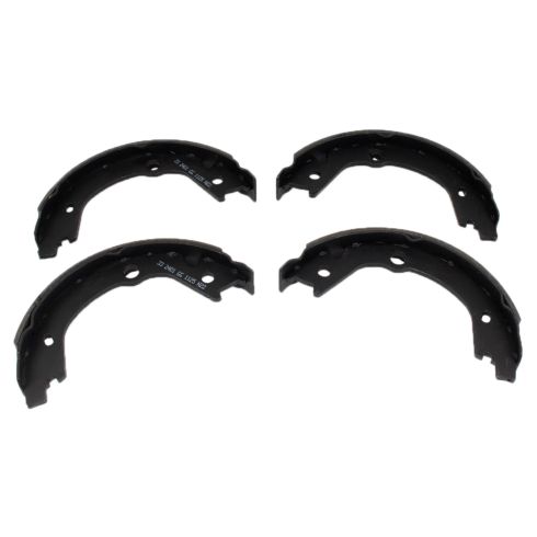 Hyundai Kia Rear Semi-Metallic Brake Pad & Rotor Kit TRQ BKA37466