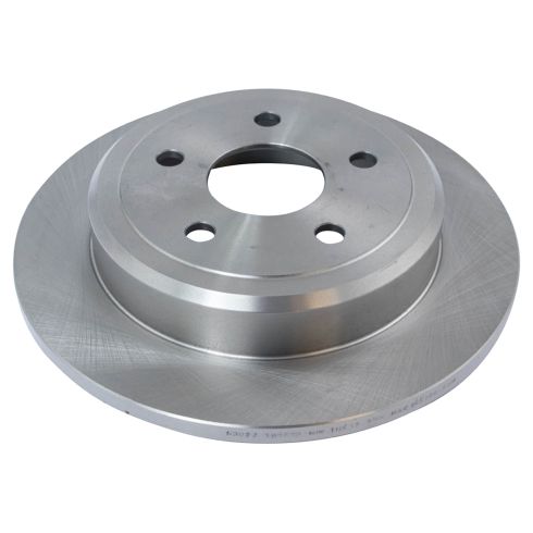 Jeep Commander Grand Cherokee Rear Semi-Metallic Brake Pad & Rotor Kit TRQ BKA37469