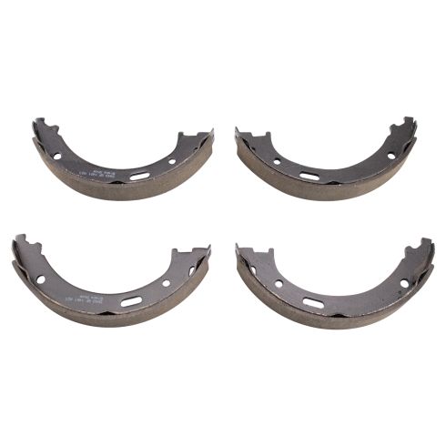 Jeep Commander Grand Cherokee Rear Semi-Metallic Premium G-Coated Brake Pad & Rotor Kit TRQ BKA37474