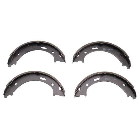 Jeep Commander Grand Cherokee Rear Semi-Metallic Premium G-Coated Brake Pad & Rotor Kit TRQ BKA37474