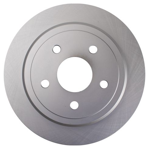 Jeep Commander Grand Cherokee Rear Semi-Metallic Premium G-Coated Brake Pad & Rotor Kit TRQ BKA37474