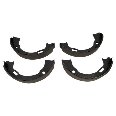 Ford Mercury Rear Semi-Metallic Brake Pad & Rotor Kit TRQ BKA37486