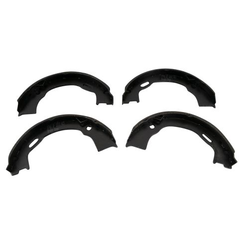 Ford Mercury Rear Semi-Metallic Brake Pad & Rotor Kit TRQ BKA37486
