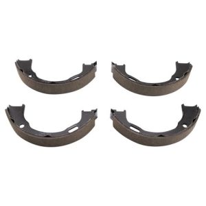Jeep Liberty Wrangler Rear Semi-Metallic Premium G-Coated Brake Pad & Rotor Kit TRQ BKA37494