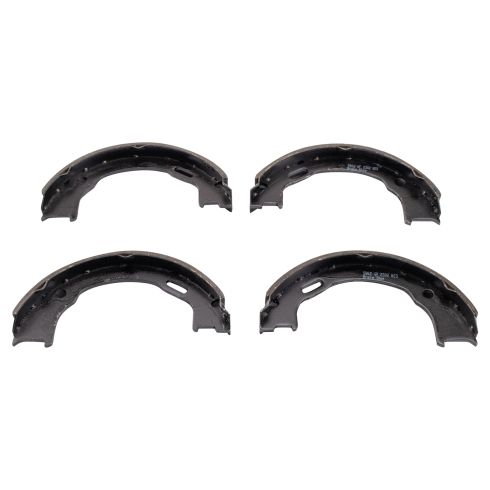 Jeep Liberty Wrangler Rear Semi-Metallic Premium G-Coated Brake Pad & Rotor Kit TRQ BKA37494