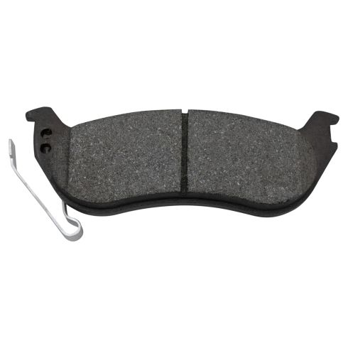 Jeep Liberty Wrangler Rear Semi-Metallic Premium G-Coated Brake Pad & Rotor Kit TRQ BKA37494